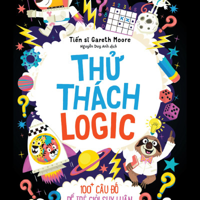 Sách - Brain Games - Thử Thách Logic - 100+ Để Trẻ Giỏi Suy Luận