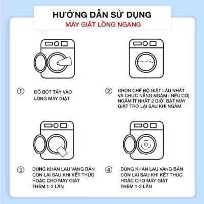 Bột Tẩy Lồng Máy Giặt Cao Cấp CleanZ Giúp Làm Sạch Và Loại Bỏ Cặn Bẩn Hiệu Quả 99%