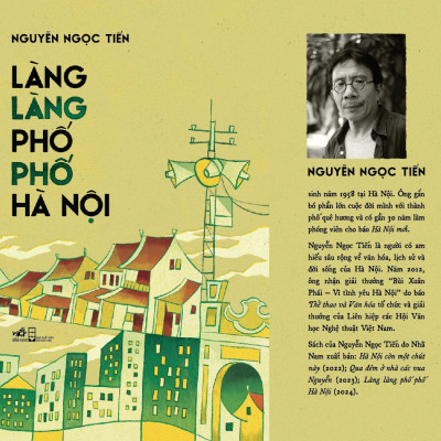 Sách - Làng làng phố phố Hà Nội (Nguyễn Ngọc Tiến) (Nhã Nam Official)