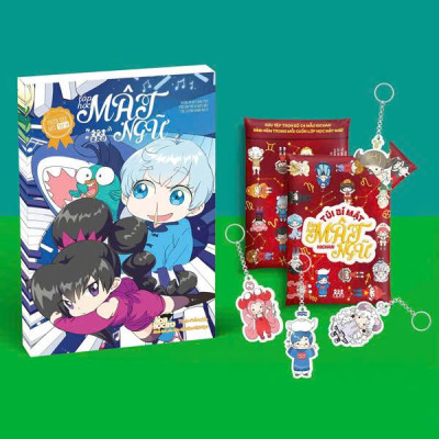 Sách - Lớp Học Mật Ngữ - Phiên Bản Mới - Tập 14 - Tặng Kèm Túi Bí Mật Móc Khóa Cung Hoàng Đạo Kiwi Kiwi