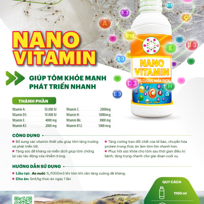 Bộ Đôi Sang Tôm Không Lo Nano Vietnam Tech Hỗ Trợ Giảm Thiếu Khoáng Chất Khi Tôm Sang Môi Trường Khác