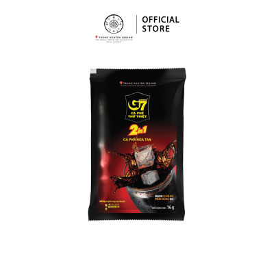 Trung Nguyên Legend - Cà phê hòa tan G7 2in1 - Hộp 15 gói x 16gr