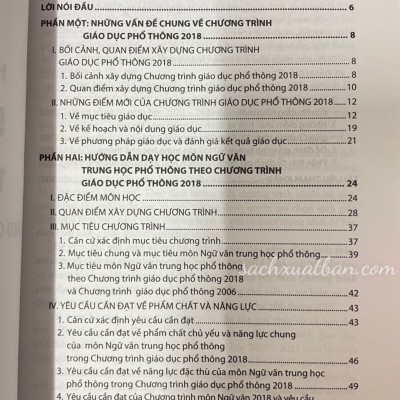 Combo 2 cuốn Hướng Dẫn Dạy Học Môn Toán + Ngữ Văn Trung Học Phổ Thông Theo Chương Trình Giáo Dục Phổ Thông Mới