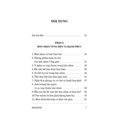 TÌM HIỂU GIÁO LUẬT VỀ HÔN NHÂN