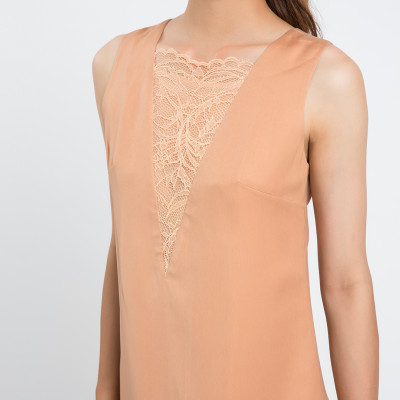 Đầm Suông Đầm Kiểu Cao Cấp Thời trang thiết kế Hity DRE081 (Cát Sahara)