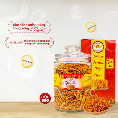Đông Trùng Hạ Thảo Sấy Thăng Hoa Thiên Ân - Hũ 50g