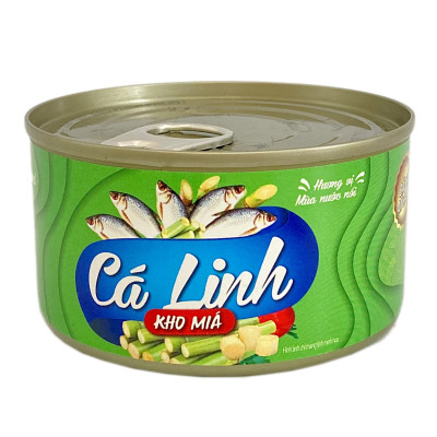 COMBO - Thùng (06 hộp) 2 hộp Mắm Cá Linh Chưng + 2 hộp Cá Linh Kho Mía + 2 hộp Cá Mè Vinh Kho Lạt - Antesco