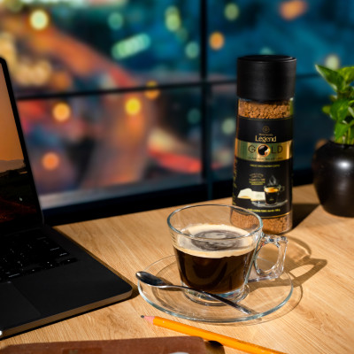 Cà Phê Hòa Tan Sấy Lạnh Trung Nguyên Legend Gold - Hũ 100gr