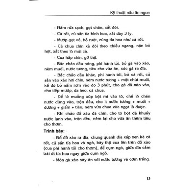 Sách - Các Món Ăn Thông Dụng Triệu Thị Chơi - Việt Thư