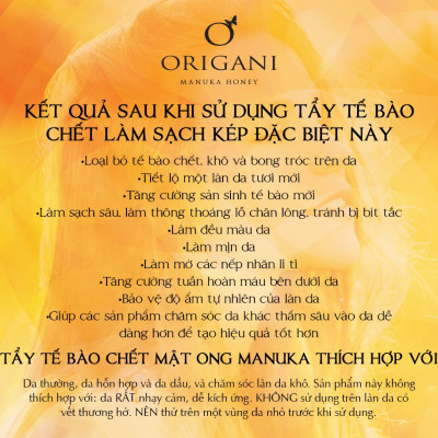 Combo Manuka - Mặt Nạ Tẩy Da Chết Mật Ong Manuka (50ml) + Xà Phòng Organic Manuka (125g) - Làm Sạch, Làm Sáng Và Cải Thiện Độ Đàn Hồi Da