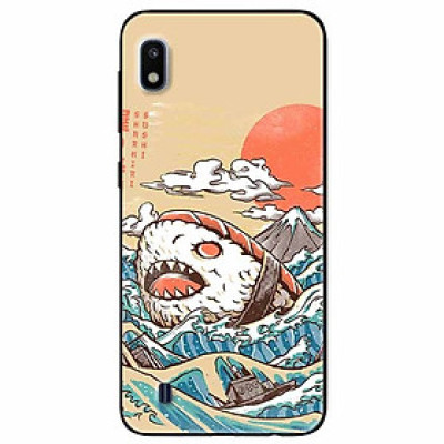 Ốp lưng dành cho Samsung A10 mẫu Cá Shushi Cuộn