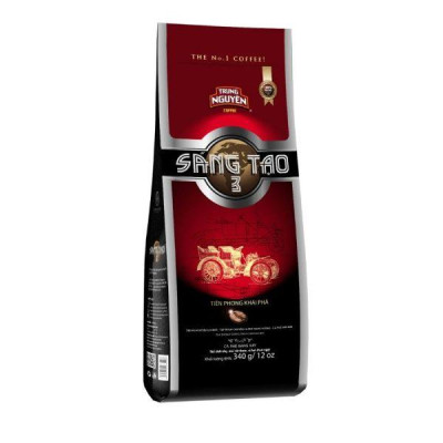 Cà Phê Trung Nguyên Legend Sáng Tạo 3 – Gói 340g – 100% Arabica, Vị Chua Thanh Nhẹ