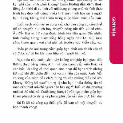 Hướng Dẫn Đàm Thoại Tiếng Anh Khi Đi Du Lịch