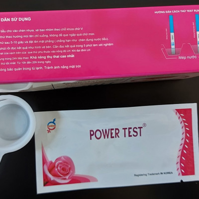 Que Test Rụng Trứng PowerTest (Combo 2 Hộp) - Che Tên Sản Phẩm