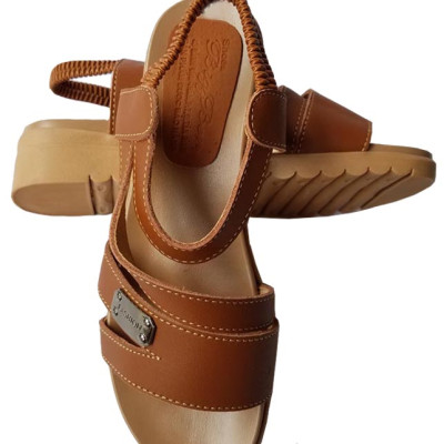 Giày sandal nữ da bò thật BIGGBEN cao cấp SDN81