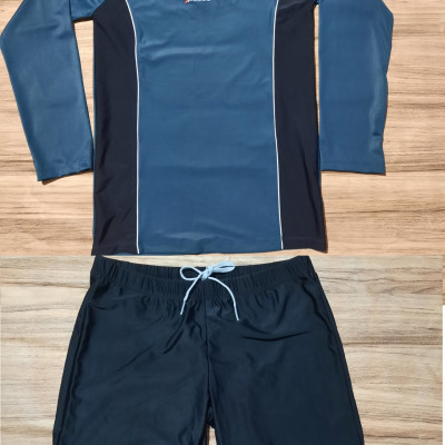 Bộ Đồ Bơi Nam Dài Tay Thun Lạnh