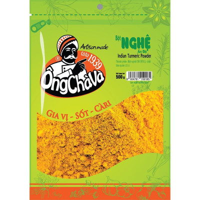 Bột Nghệ Ấn Độ Ông Chà Và 500gr (Indian Turmeric Powder)