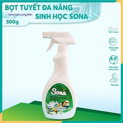 Xịt đa năng tẩy rửa vết bẩn vệ sinh nhà bếp sạch sẽ lau kính vệ sinh bề mặt ngừa vi khuẩn 500ml SONAMART_0604