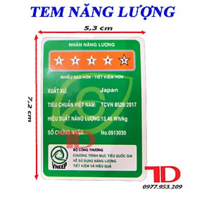 Tem năng lượng các loại