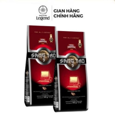 Combo 2 Bịch Cà Phê Trung Nguyên Legend Sáng Tạo 5 – Gói 340g – 100% Arabica, Vị Êm Dịu, Hậu Thơm Dài