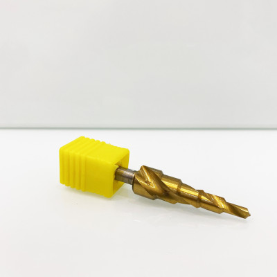 Mũi khoan tháp HSS-4241 đường kính khoan 4-12mm phủ titan siêu cứng KYNKO