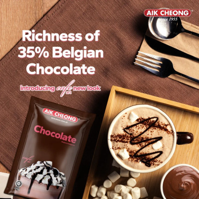 Chocolate Hòa Tan Aik Cheong Chocolate Cafe Art (15 Gói x 40g)