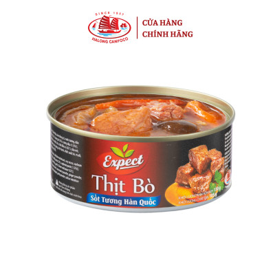 Bò sốt tương Hàn Quốc Expect - 150g - Đồ Hộp Hạ Long (DATE 1/2026)