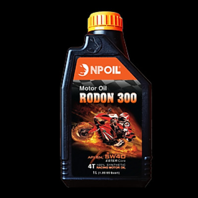 Nhớt Xe Máy RODON 300 - API SN - 5W40 - Fully Synthetic - 1L - Hàng chính hãng