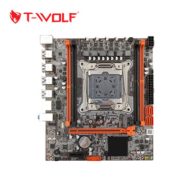 Bo mạch chủ Main T-WOLF Xeon TW-X99D4M (LGA2011V3-V4/4*DDR4(Chạy được Ram thường)/Lan 1000/NVMe/PCIe16X/PCIe1X) - Hàng Chính Hãng