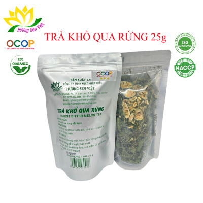 Trà Khổ Qua Rừng (Sấy Lạnh) Hương Sen Việt (25g)