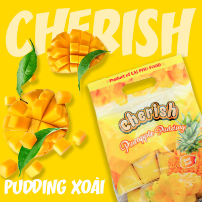 Thạch pudding Cherish vị Xoài 850g
