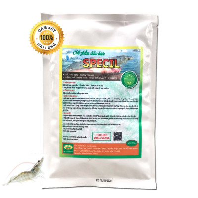 VƯỜN SINH THÁI - Thảo dược SPECIL trị khỏi dứt điểm bệnh phân trắng, rỗng ruột trên Tôm - Hiệu quả ngay sau 5-7 ngày - Chiết xuât 100% từ Thiên Nhiên
