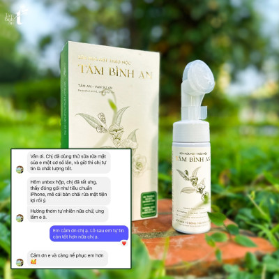 Sữa rửa mặt thảo mộc ( da thường, da khô, da nhạy cảm) - 150ml