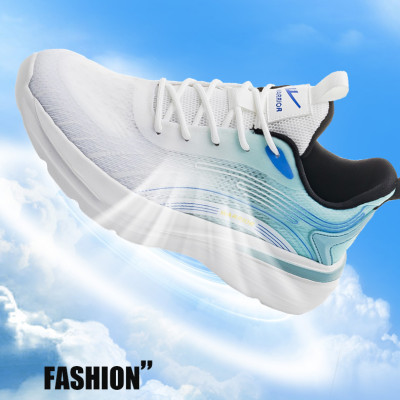 Giày thể thao nữ, giày chạy bộ đế êm nhẹ, thoáng khí đế cao su đúc, chống trơn trượt hạn chế mòn  – GNU2091