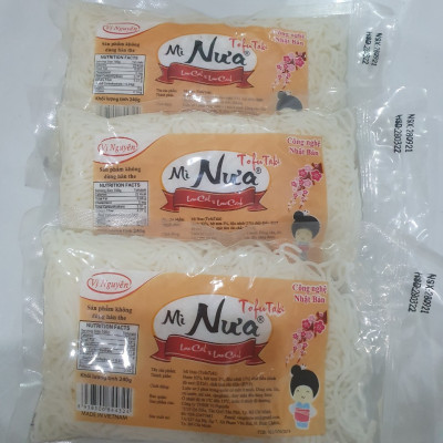 Combo 10 Gói Mì Nưa Vị Nguyên Das Keto 240g