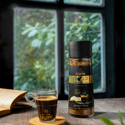 Cà Phê Hòa Tan Sấy Lạnh Trung Nguyên Legend Gold - Hũ 100gr