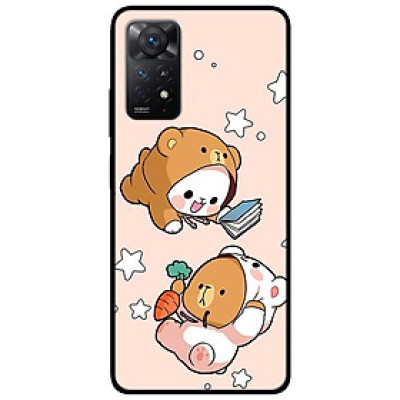 Ốp lưng dành cho Xiaomi Redmi Note 11 Pro 5G - Hai Chú Gấu Bay