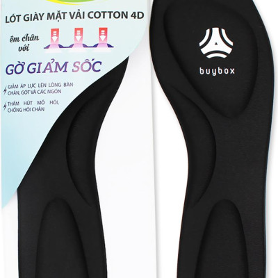 Lót giày cao gót mũi nhọn 4D có gờ chống sốc giảm mỏi gang bàn chân - buybox - BBPK65