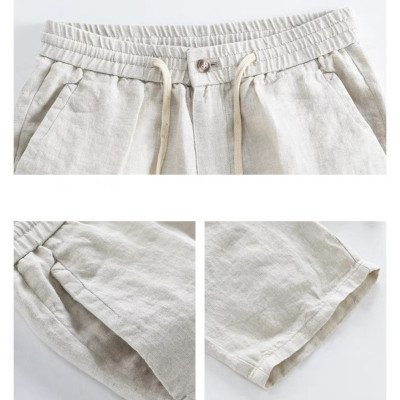 Quần đùi nam, quần short linen nam nhiều màu, thoải mái, dễ mặc