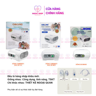 Máy xông khí dung và hút mũi OROMI C28M - DÒNG MÁY CHUYÊN XÔNG