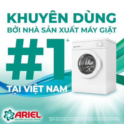 Nước Giặt ARIEL Cửa Trước Bền Màu Hương Hoa Oải Hương Túi 3.7 KG