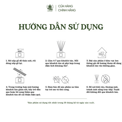 Tinh Dầu Khuếch Tán Định Tâm (Mindful Calm) - 50ml - Tinh Dầu Thơm Phòng Cao Cấp Le Rustique