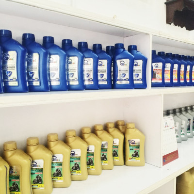 DẦU NHỚT XE MÁY (4T) BÌNH 0.8L - GB Moto Rider, SAE 20W50, API-SG, JASO MA