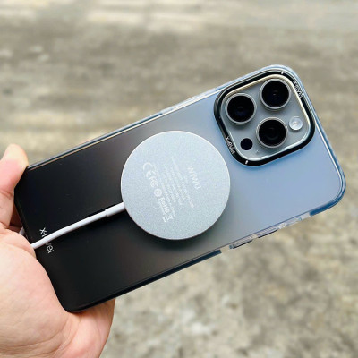 Đế Sạc Không Dây 15W WiWu W009 Sạc Nhanh, Thiết Kế Cao Cấp -  Hàng Chính Hãng