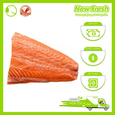 Cá Hồi Nauy Tươi Fillet Không Xương Phần Đuôi - Túi 1Kg