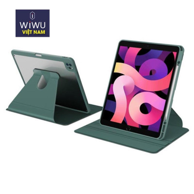 Bao Da WIWU WALTZ ROTATIVE cho I -pad  10.2/10.5/ 10.9/11 inch Xoay 360 Có khe cắm bút hàng chính hãng bảo hành 6T