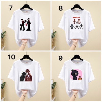 Áo thun Roblox Doors Ambush figure seek hide Rush Eyes Halt Jack Glitch/ áo hình Roblox Doors Ambush figure seek hide Rush Eyes Halt Jack Glitch