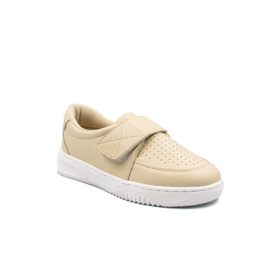 Giày Sneaker Nữ TOMOYO Da Microfiber Quai Dán TMW328