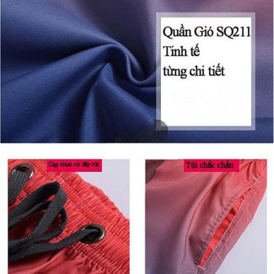 Quần shorts đi biển nam SQ211 Bạc