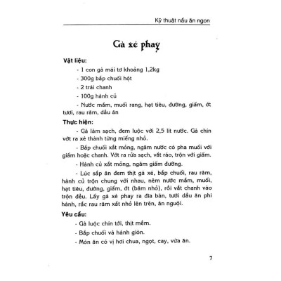 Sách - Các Món Ăn Thông Dụng Triệu Thị Chơi - Việt Thư